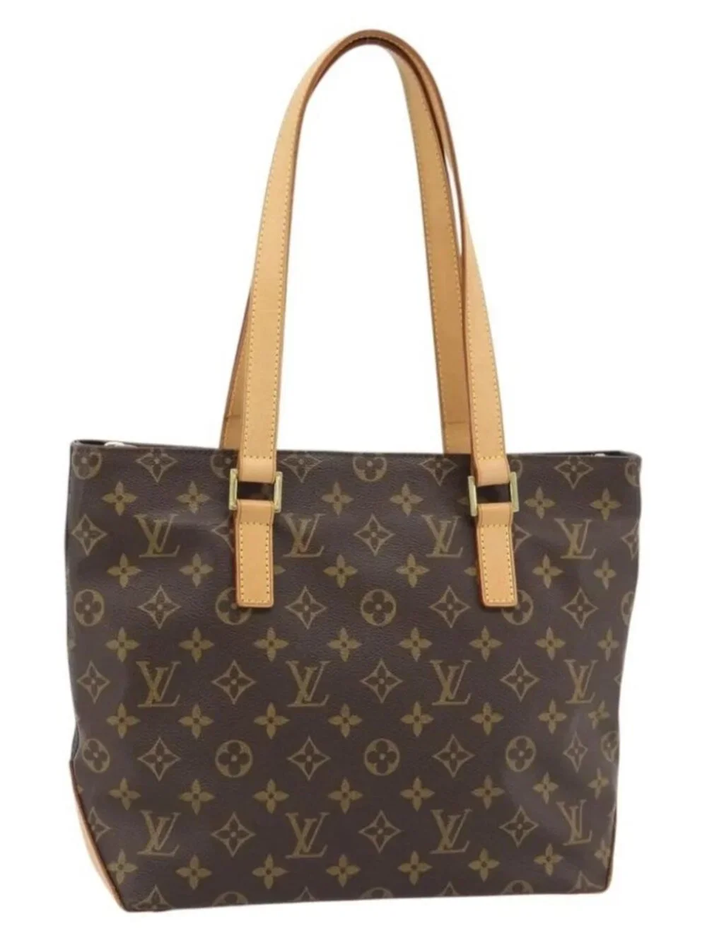 LOUIS VUITTON Monogram Cabas Piano Tote Bag M51148 LV Auth 180811SAV